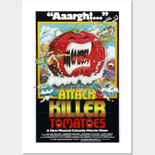 Classic (?) Science Fiction Movie Poster - Attack of the Killer Tomatoes Posters and Art